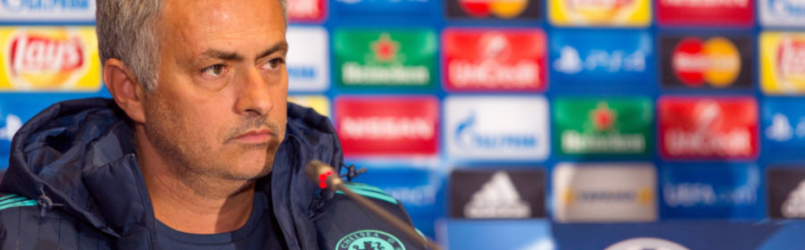 Chelsea manager Jose Mourinho